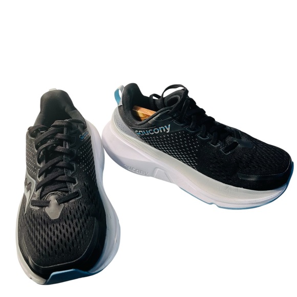 Saucony Guide 17  Women's Size 7.5 W Black Running Shoes Sneakers - Picture 3 of 8